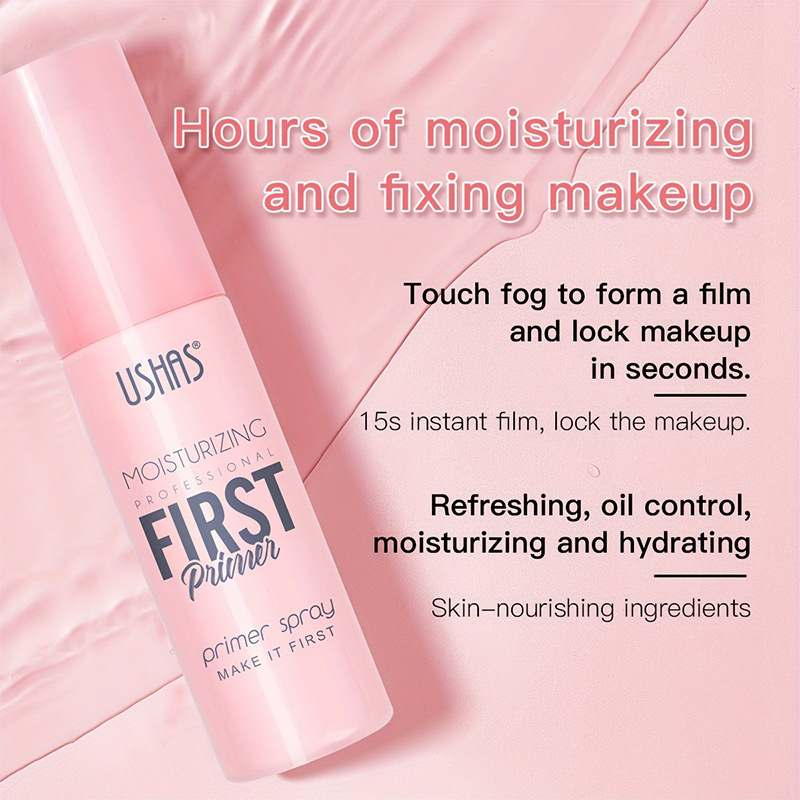 USHAS European and American Cross-border spot maquillaje spray impermeable e hidratante piel refrescante e hidratante maquillaje de larga duración UC052