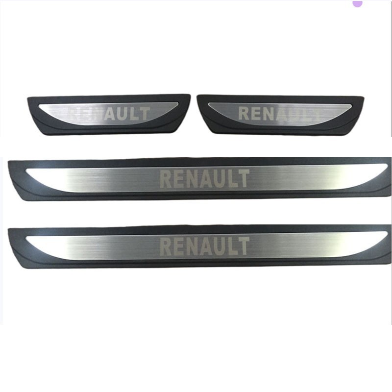 Suitable for Renault Kadjar welcome pedal, RENAULT modified door sill strip, plastic trunk protector