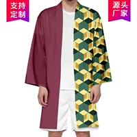 Riman аниме периферийный cos paly длинное перо вязаное кимоно куртка для взрослых детская одежда