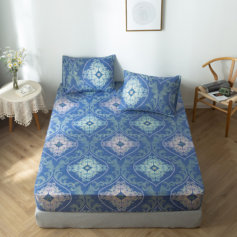 Drap de literie imprimé mat, housse de protection pour matelas, article unique, offre spéciale_voghion.com