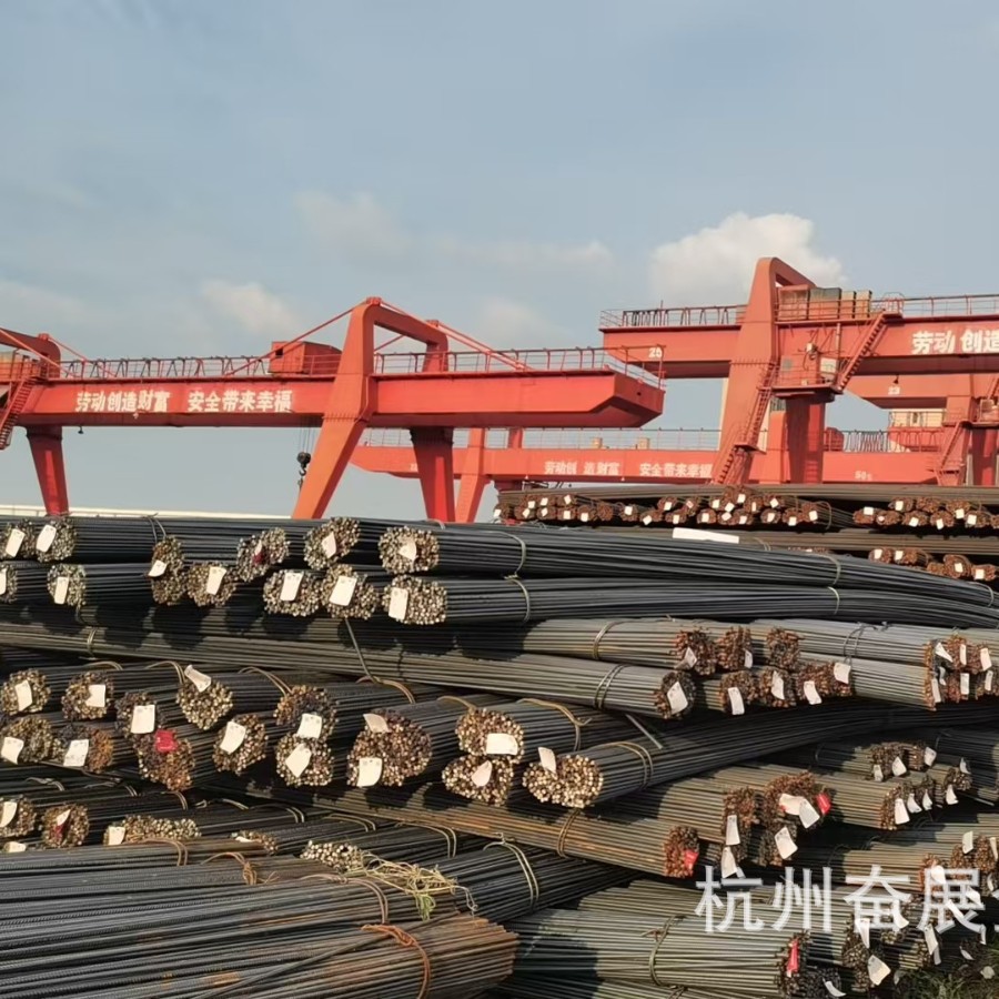 江苏鸿泰三级螺纹钢抗震建筑钢筋杭州总代理每日报价工程垫资配送