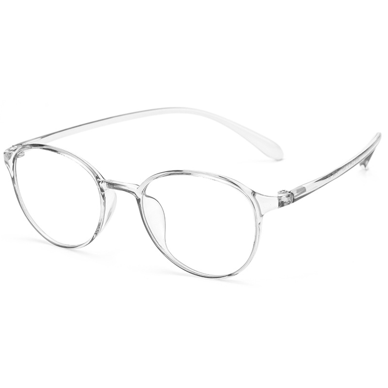Danyang Glasses TR6818 Montura de gafas para miopía ultraligera y pequeña para mujeres con rostros pequeños, exclusiva montura de color té frío para miopía severa.