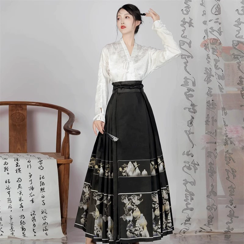 Оригинальный Hanfu женский 2024 новый горный вид