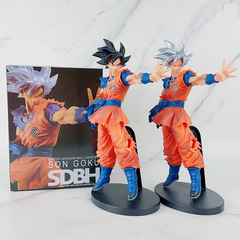 Country Version Dragon Ball Super Hero SDBH Goku Vegeta Gogeta Silver Hair Black Hair Figure