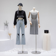 韩版锁骨女装模特道具人偶橱窗假人台服装店小胸模特展示架全身