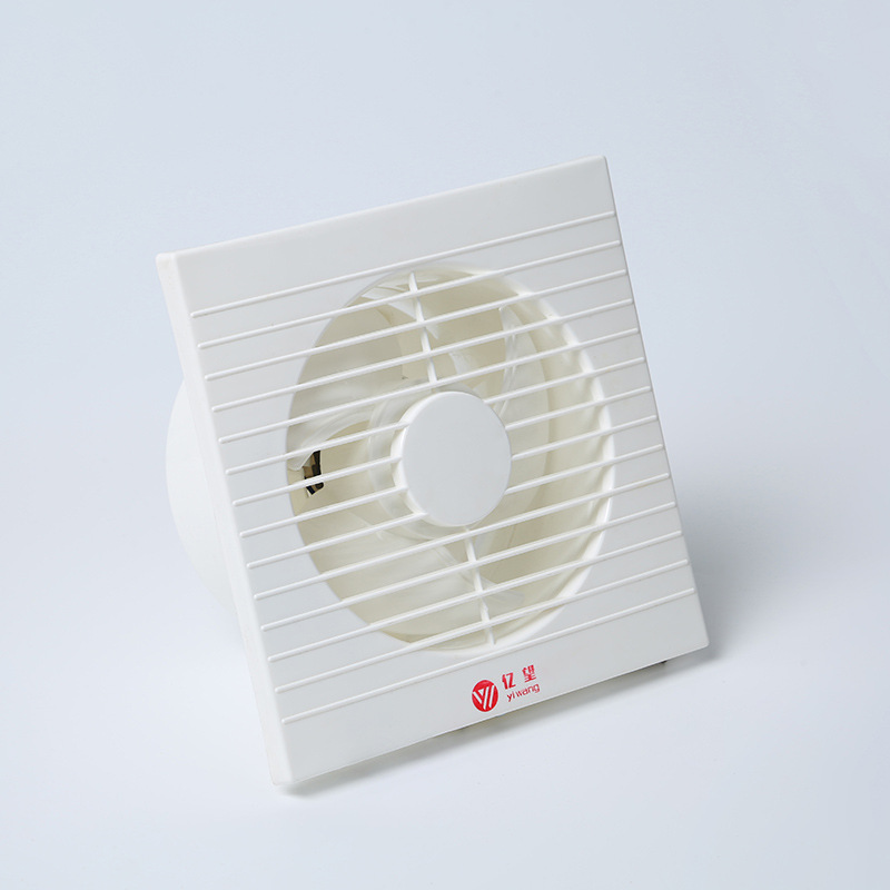 Potente ventilador de escape de baño doméstico, ventilador de ventilación redondo tipo pared de ventana, ventilador de escape de baño de 4 pulgadas y 6 pulgadas, extractor