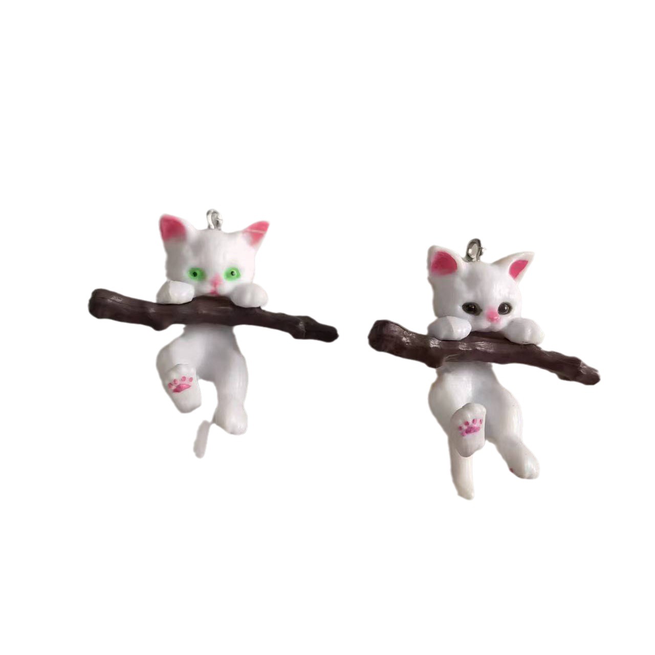 Tanque de peces decoración del paisaje decoración micro paisaje resina gato al por mayor acuario creativo suspendido bola rama gato al por mayor