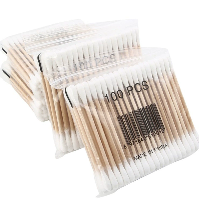 Disposable hygienic cotton swabs, ear picking for ears