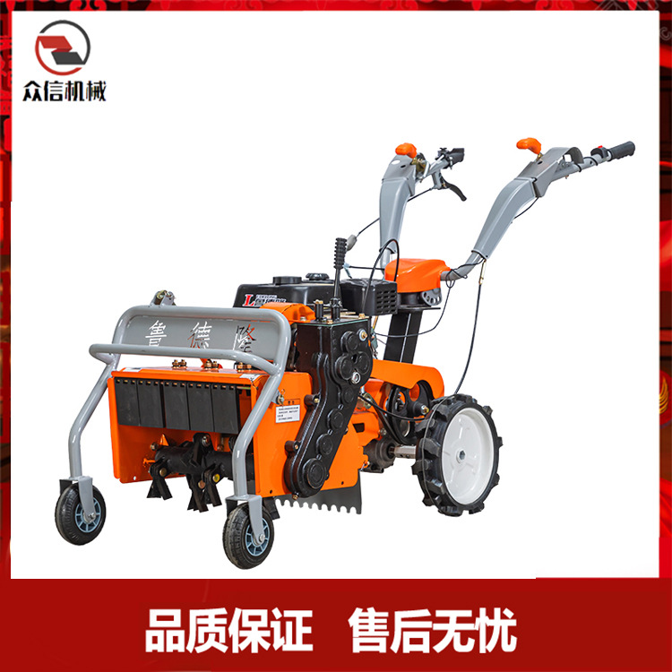 全齿轮除草机 多功能除草机农田果园除草打草机 手扶自走式碎草机
