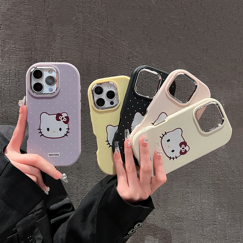 可爱卡通适用OPPO Reno12手机壳A37简约高级A2PRO韩风KT防摔软套