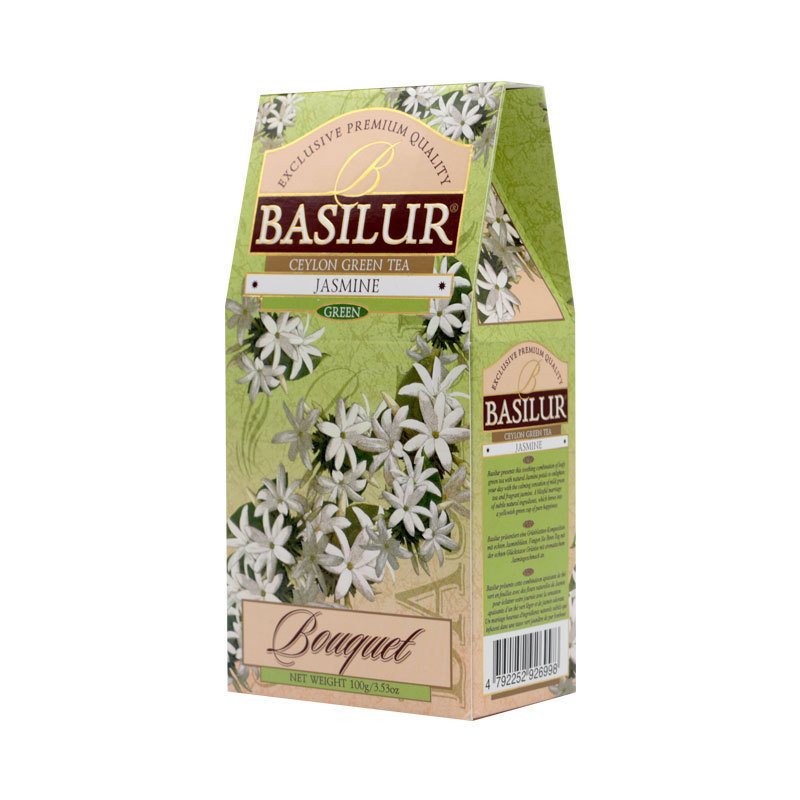 Baoxilan BASILUR jasmine green tea 100g/paper box loose tea tea egg baking diy drinks