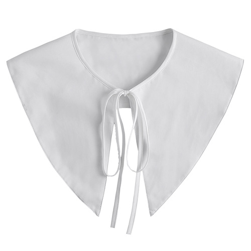 Large pointed collar women's  new spring and autumn trendy pointed collar palace style small shawl fake collar