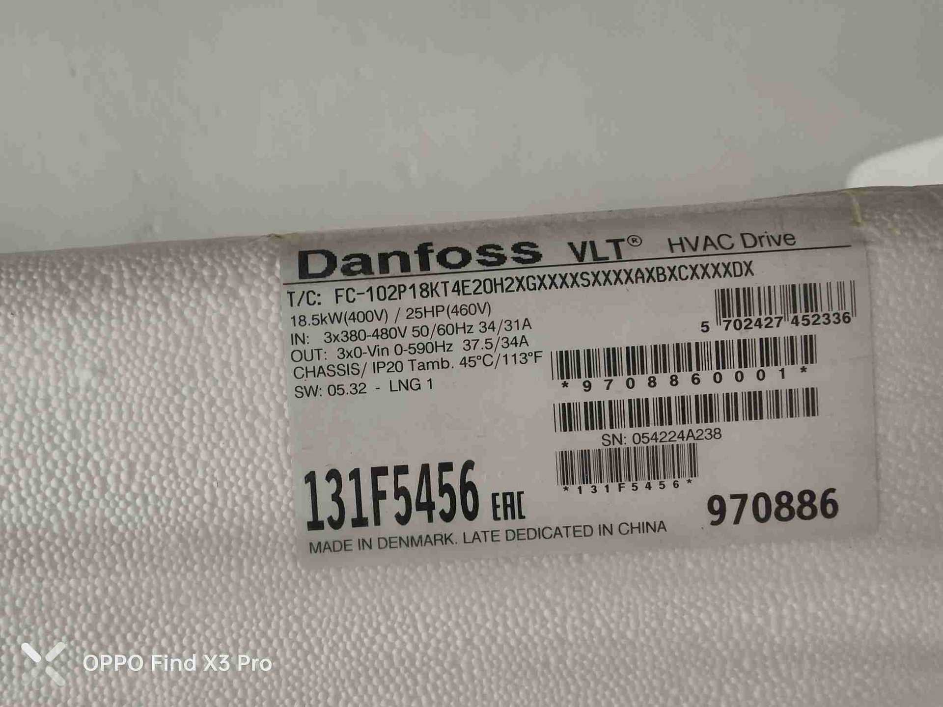 丹佛斯变频器18.5KW FC102系列FC-102P18KT4E20H2XG 全新现货