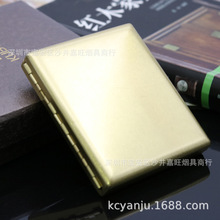 KC8系列20支装酷宝烟盒原铜20支亮铬铜烟盒创意个性潮流精美双层