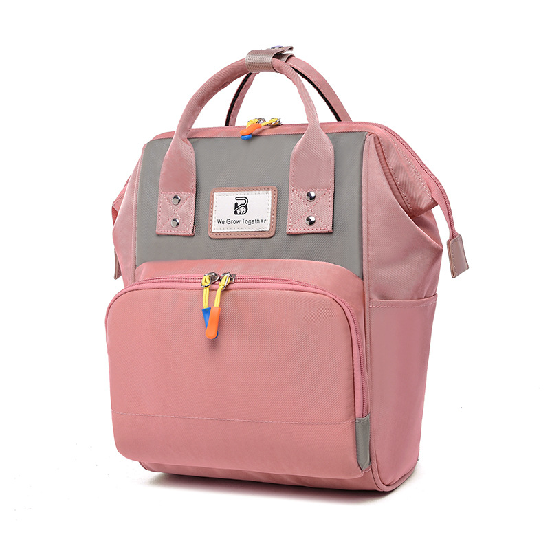 Customized Mommy Bag New Product Large Capacity Multi-Purpose Backpack Baby Diaper Mother Outing Mother and Baby Backpack Wholesale