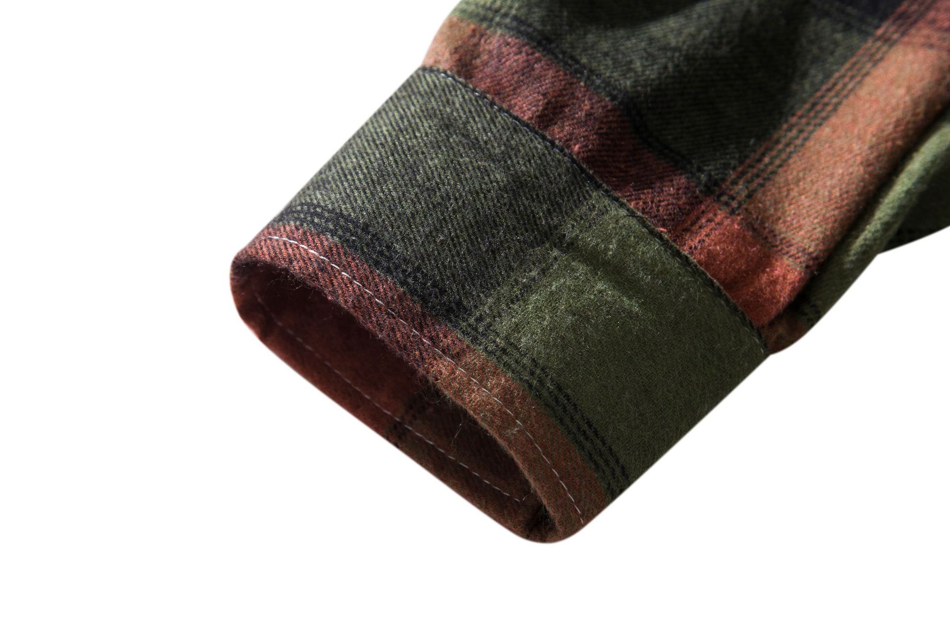 Herren Flanellhemd Mit Kapuze Kariertes Oversized Freizeithemd_voghion.com