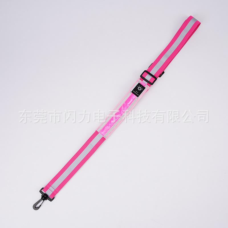 Rosa * cuero altamente reflectante * chaleco reflectante * talla única