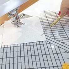 Arc Quilting Straight Ruler 弧形绗缝直尺亚克力缝纫尺模板现货