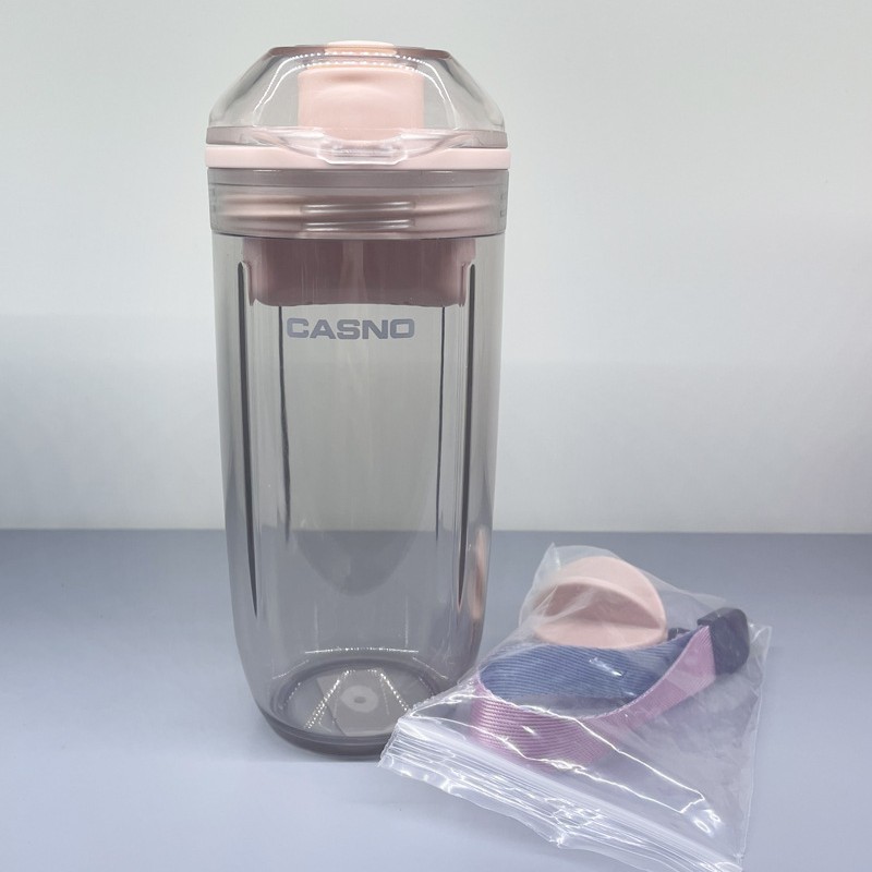 Batido taza deportes fitness movimiento agua taza al aire libre portátil batido de leche taza agitación proteína en polvo taza comida reemplazo escala agua taza