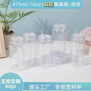 ����͸��PC�p��÷ɭƿ 16oz�p��÷ɭ���h��������ɫ÷ɭƿ���ϱ�