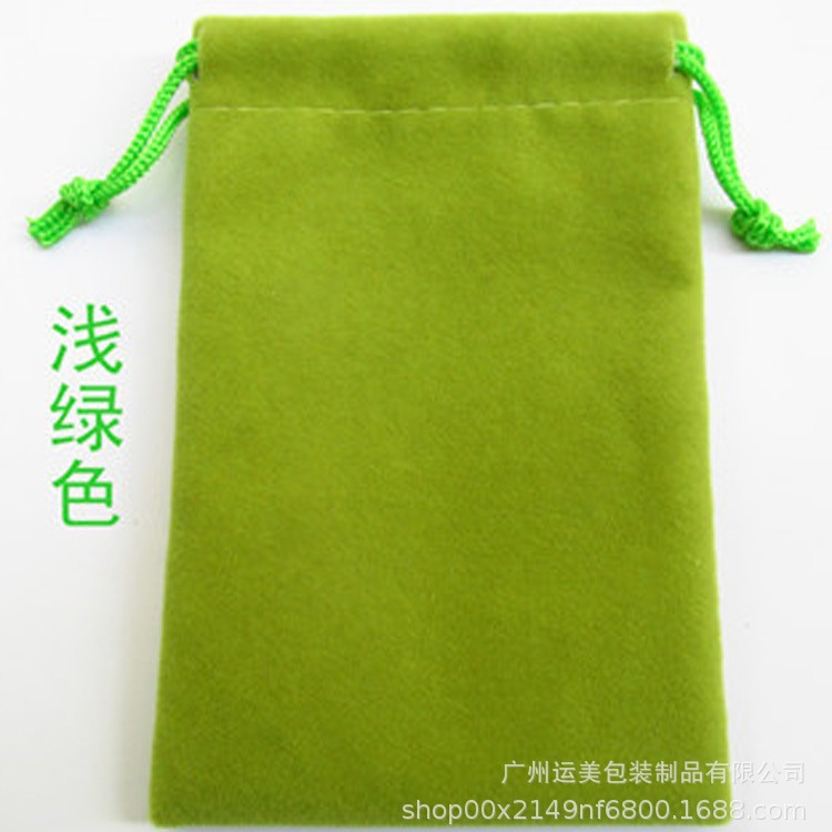 绒布袋 手机绒布袋 束口绒布袋热销移动电源绒布袋可LOGO