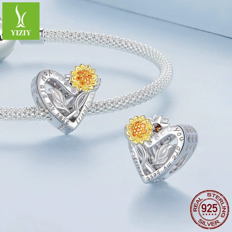 Подлинный браслет, S925, бусины на солнечной энергии, аксессуары, образец серебра 925