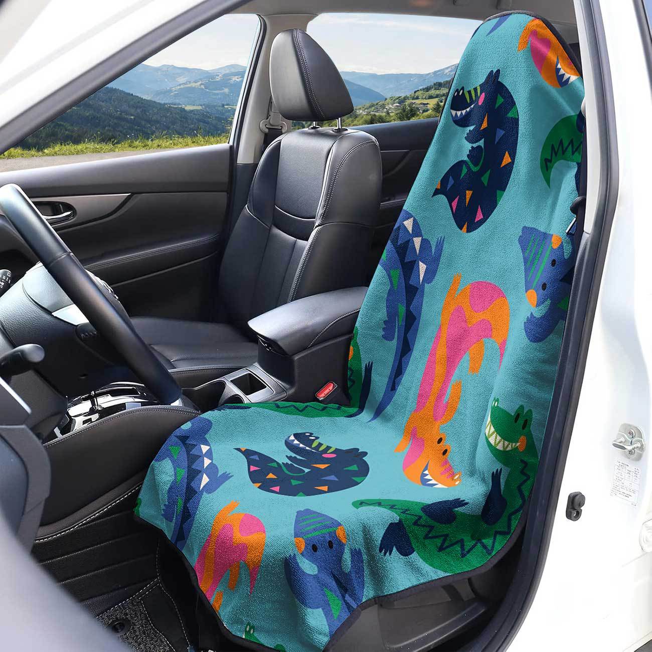 Car seat towel cover front seat protector suitable for gym and exercise, universal for all seasons, car use 44