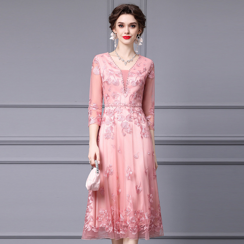 Zhili's New 2026 Spring Dress, High-End Mesh Long Gown for Important Occasions and Parties Zhili's New 2026 Spring Dress, High-End Mesh Long Gown for Important Occasions and Parties