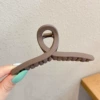 10# dark coffee word clip 11cm