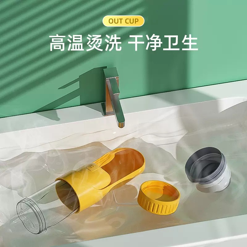 Taza de agua para perros, botella de agua portátil, tetera, alimentador de agua para gatos, taza para beber, suministros para beber, taza para mascotas