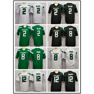 American Football Uniform Jets Jets2 # 8 # 12 # 14 # 26 # Bell33Adams Legendary Second Generation Jersey