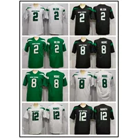 Форма американского футбола Jets Jets2 # 8 # 12 # 14 # 26 # Легендарная футболка второго поколения Bell33Adams
