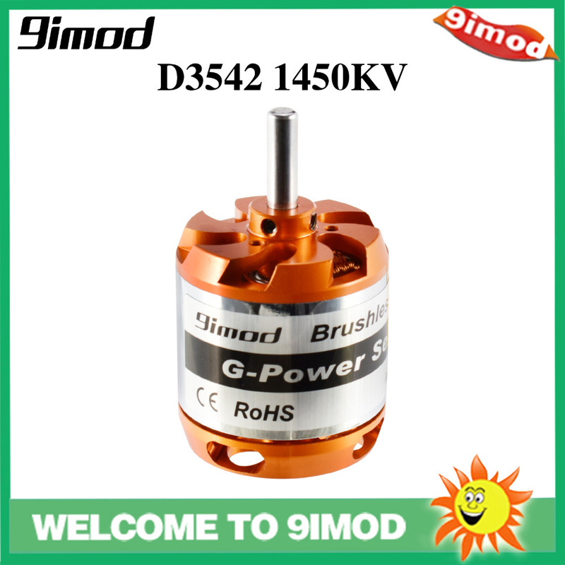 9Imod D3542 Brushless Motor 1000Kv, 1250Kv, 1450Kv Motor