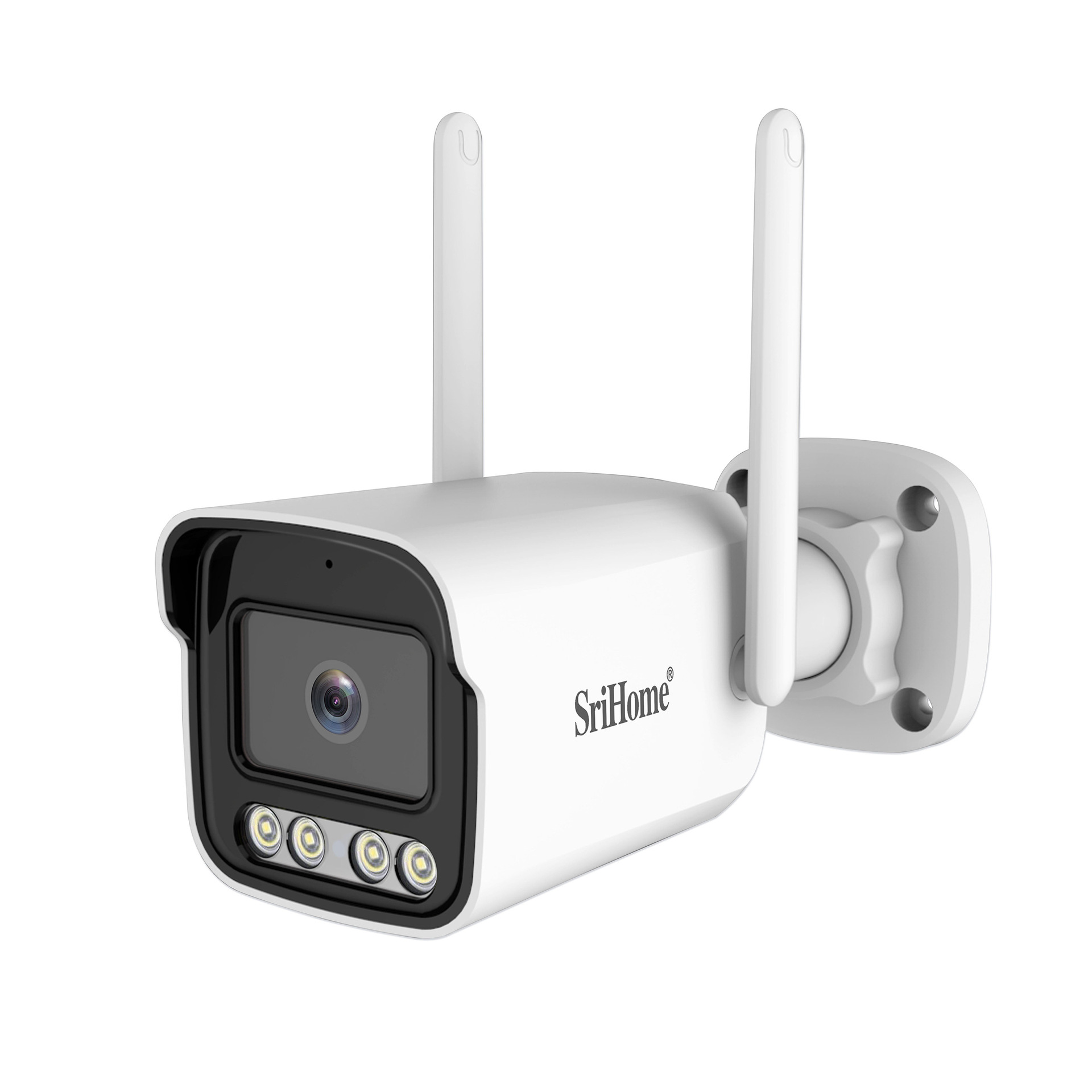 Srihome 5 megapiksel kablosuz izleme seti, 4 kanallı NVR, Wifi