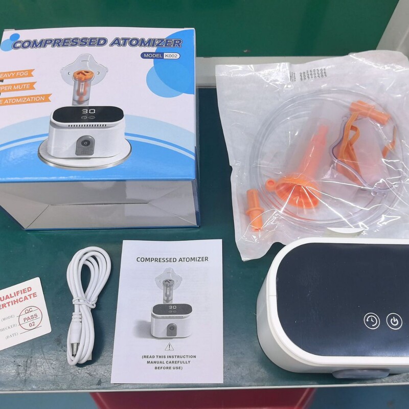 Cross-border English compressed nebulizer, desktop nebulizer, nebulizer for adults and children, high-end rechargeable nebulizer Cross-border English compressed nebulizer, desktop nebulizer, nebulizer for adults and children, high-end rechargeable nebulizer