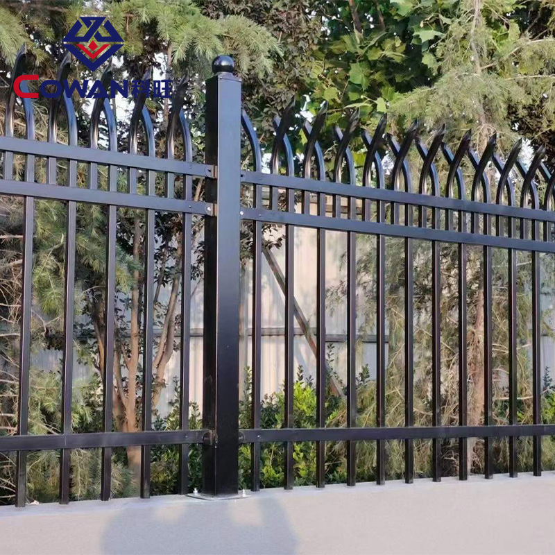 [Valla de acero de zinc] valla de hierro Camino Municipal Jardín Comunidad fábrica Villa patio cerca de la escuela