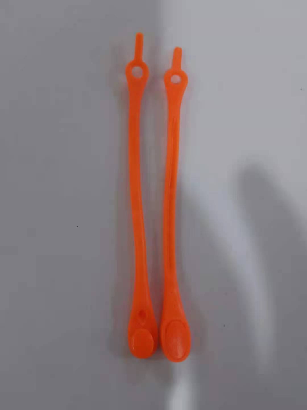 De producción propia y auto-vendido TikTok color de silicona sin cordones elásticos perezosos cordones adultos niños cabeza redonda elástico sin cordones