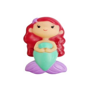 Baby bathroom toy simulation Mermaid Children bath bath Rainbow Light water colorful night light