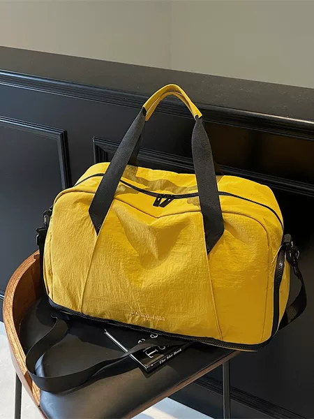Cross-Border New Model Travel Bag for Men and Women, Multifunctional, Expandable, with Dry and Wet Separation, Suitable for Luggage, Boarding, Business Trips, Accommodation, Fitness, and Yoga