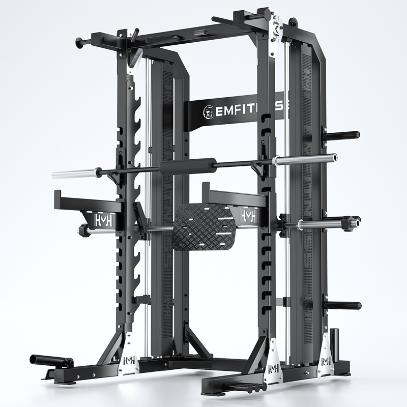 Squat Gantry Commercial Home Hummer Frame Equipment Multifunctional Cama de levantamiento de pesas Equipos de gimnasio