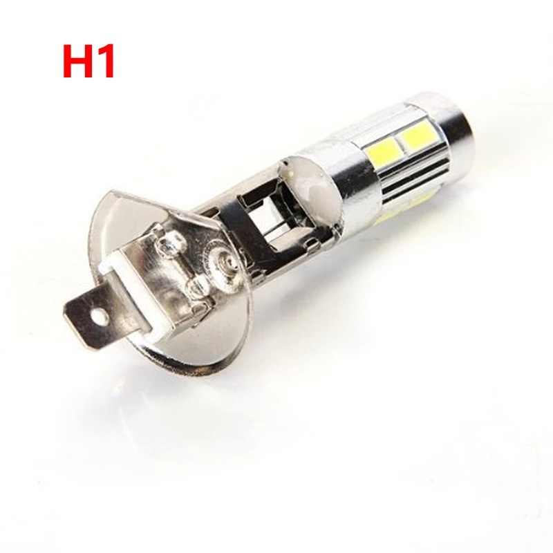 Lámpara de automóvil LED H1 5630 10SMD lámpara de niebla de automóvil de alto brillo decodificación de lámpara de niebla delantera