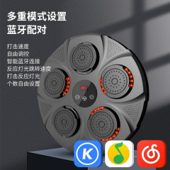 スマート Bluetooth 音楽ボクシングターゲットトレーニングボクシングマシン電子ボクシング壁ターゲットスポーツフィットネスボクシングトレーナー