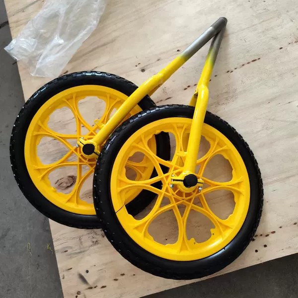 16寸pu发泡轮胎 独轮车轮 平衡车 实心轮免充气轮