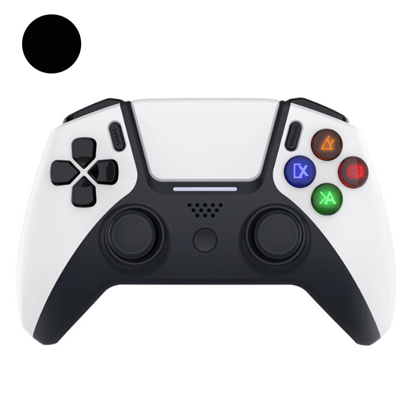 Control Inalámbrico Bluetooth P4 de ABS con Doble Motor de Vibración para Consola P4 y PC