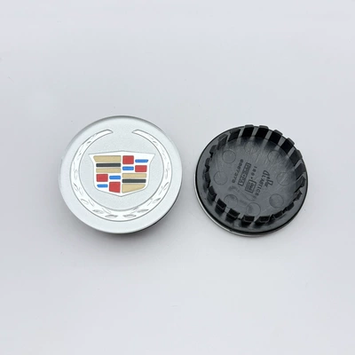 Car logo, Xts Ct6 Xt5 Xt6 Hub - flat-style-silver-base-black-color-label-67-wheat-ear-mm-one