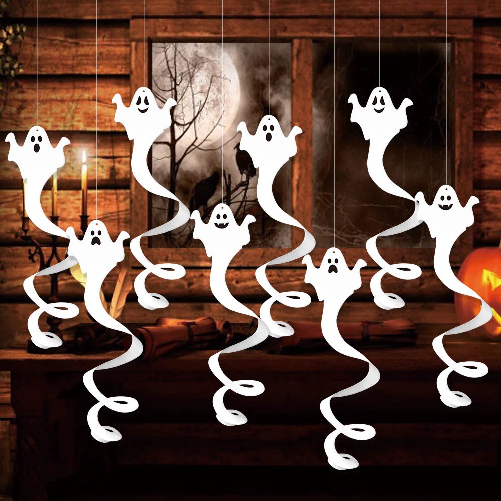 Halloween Festival Halloween Funny Ghost Paper Party Festival Decorative Props