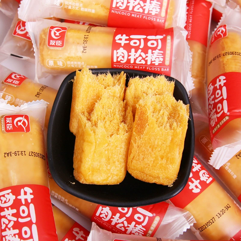 Youchen говядина, какао, мясо, шерстяной торт, палочки, традиционное кондитерское хлебобулочное изделие, студенческий завтрак, полезные быстрые закуски, закуски, целая коробка