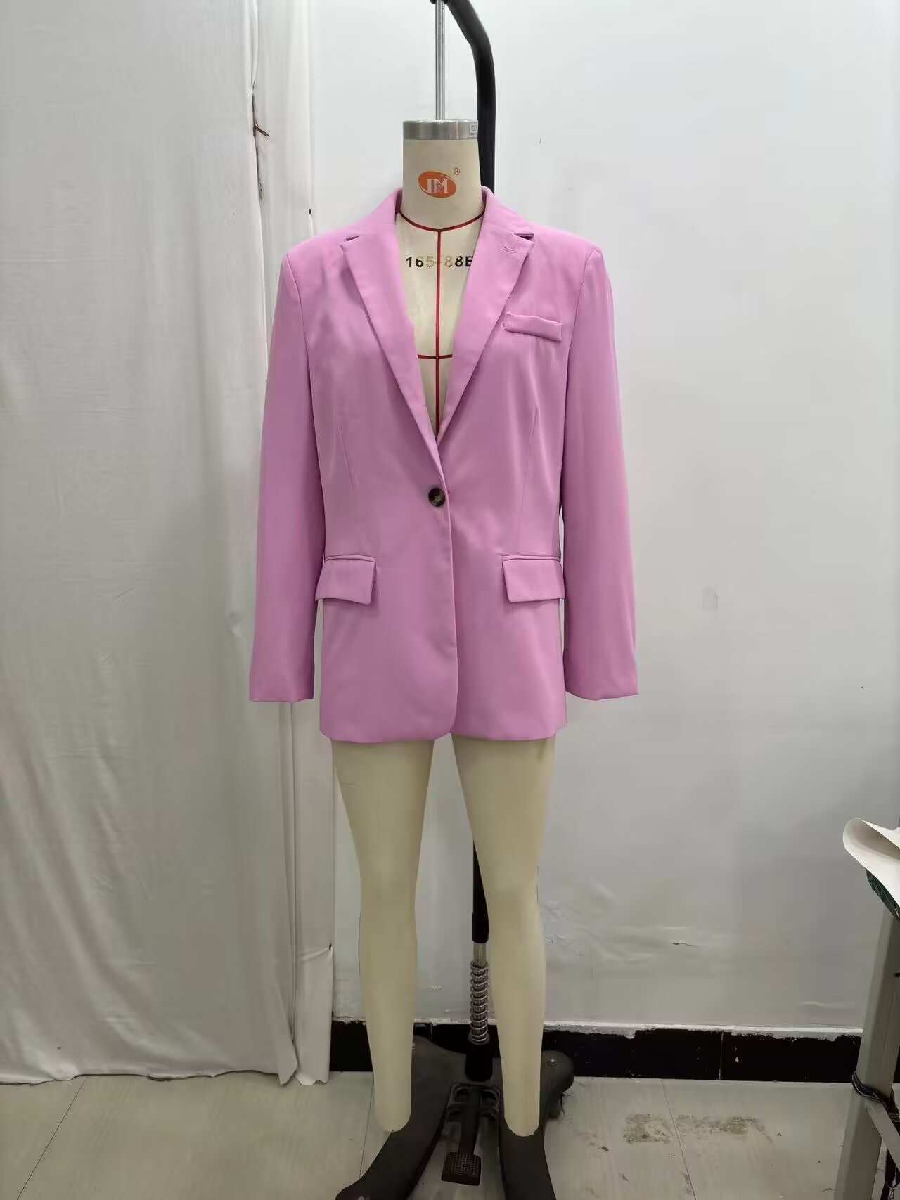 345g Weight Long Sleeve Sleeve Length Polyester Fabric Type Pant Co-ord Set, Blazer Suits Co-ord Set Sets Type 2 Pieces Set Quantity Daily Occasion Turndown Neckline Loose Fit Type Solid Color Pattern Spring, Autumn Season Women's Gender Pleated Design Casual, Elegant Style Daily Women's Casual Elegant Solid Color Polyester Pleated Pant Co-ord Set Blazer Suits Co-ord Set Pants Sets 1