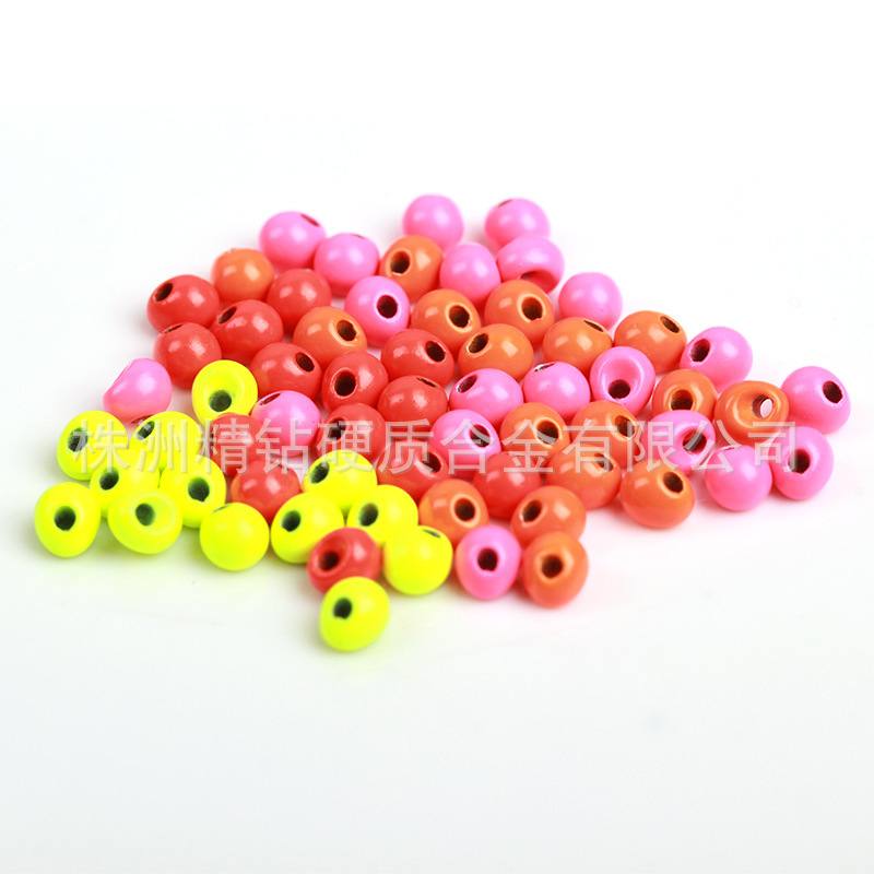 渔具配重钨坠D3.5 出口用beads  各种规格颜色可生产