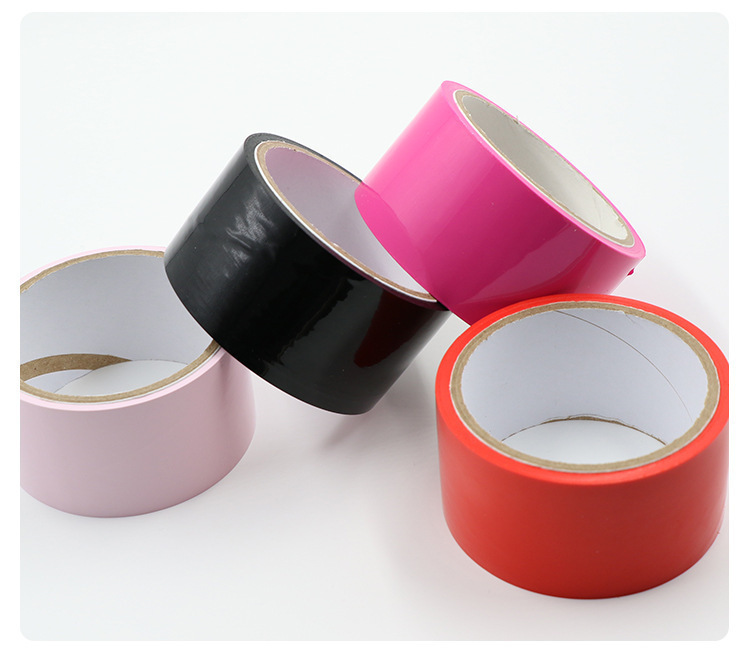 Electrostatic Bondage Tape for Couples, Red, 10 m x 5 cm, Glue-Free PP Restraint Tape — detail image 20